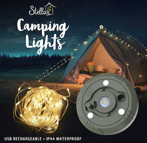 Camping Lights - 10 Metres