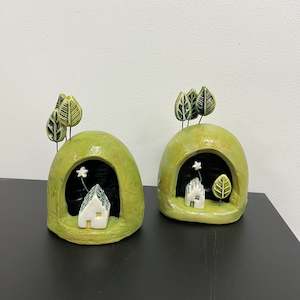 Ceramic Port Hills Houses