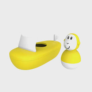 Baby: Bathtime Boat Set - Yellow