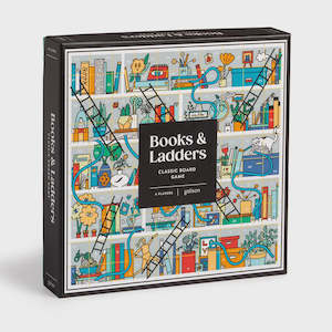 Books & Ladders Board Game