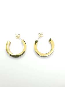 Gold Vogue 3/4 Hoops