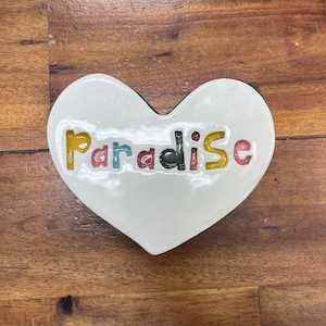 Paradise Rainbow Heart