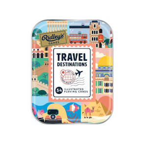 Fathers Day Gift Guide: Travel Destinations Playing Cards