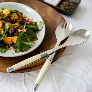Laguiole Knives: Laguiole Salad Servers