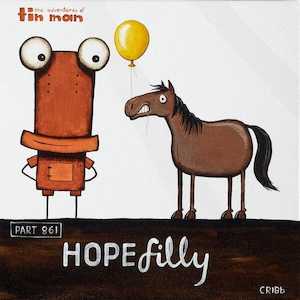 Tin Man By Tony Cribb: Tin Man - Hopefilly