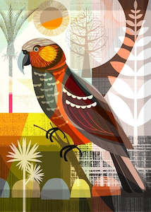 Ellen Giggenbach: New Zealand Kaka - Ellen Giggenbach