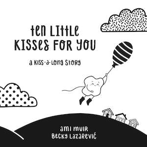 Books: Ten Little Kisses - Baby Board Book