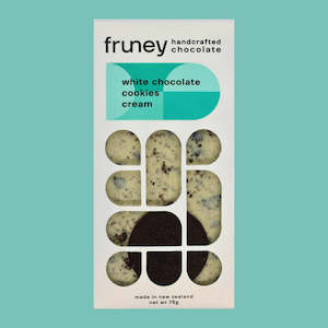 Confectionery: White Chocolate, Cookies & Cream Bar