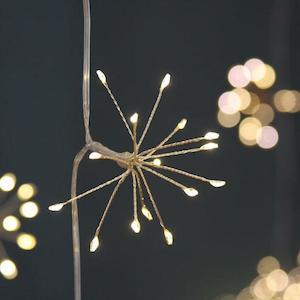 Lighting: LED Starburst garland - 5m