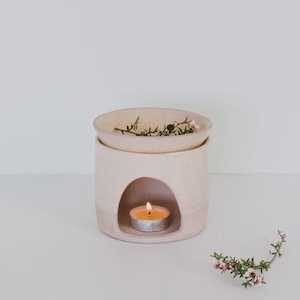 Ceramics: Ceramic Oil Burner - Pink