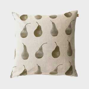 Raine Humble: Raine & Humble Pear Cushion - Khaki