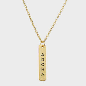 Little Taonga: Aroha Necklace - Gold