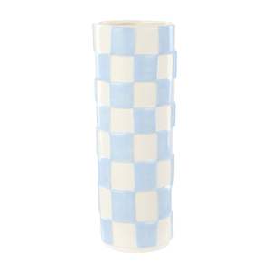 Lulu Checked Vase