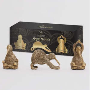 Bronze Yoga Kiwis