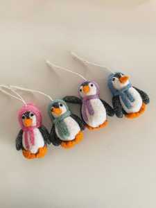 Gifts Under 20: Felt Hanging Penguin Decoration