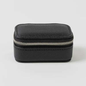 Stella And Gemma Jewellery: Jewellery Box Black Rectangle Small