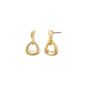 Tiger Tree: Gold Kimberly Earrings