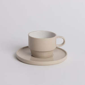 Hudson Large Cashmere Mug and Saucer