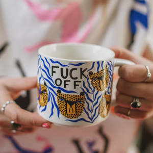 Studio Soph Ceramic Mug - F**k Off