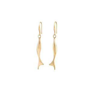 Matte Gold Finley Earrings