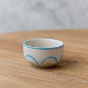 Kitchen: June's Garden Condiment Bowl - Forget Me Not