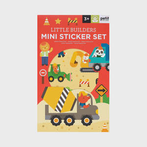 Gifts Under 20: Mini Sticker Set - Little Builders