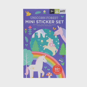 Mini Sticker Set - Unicorn Forest