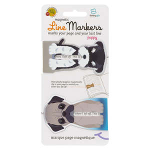 Magnetic Line Markers - Puppy