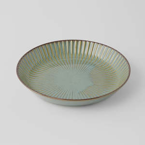 Sendan High Rim Plate - Green