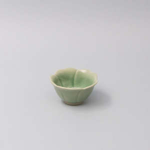 Amane Flower Sauce Bowl - Emerald