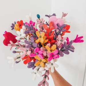 Homewares: Felt Flower Stem