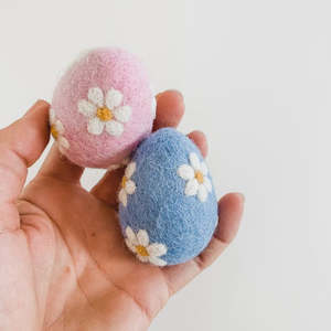 Felt Easter Eggs - Daisy