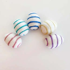 Felt Easter Eggs - Swirl