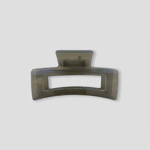 Accessories: S+G Rectangle Claw Clip - Transparent