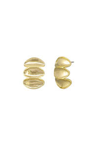 Tiger Tree: Gold Aimee Earrings