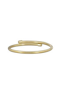 Tiger Tree: Gold Snake Wrap Bangle