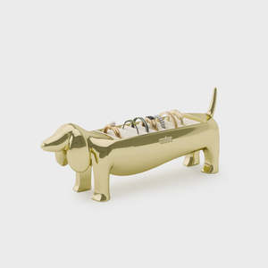 Umbra Dachshund Ring Holder - Gold