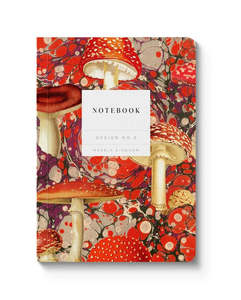 Gifts Under 20: A6 Notebook - Marble Fungi