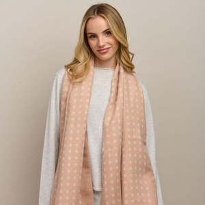 Pink Petite Fleur Scarf