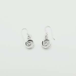 Some Jewellery: Sterling Silver Koru Earrings