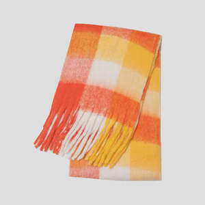 Accessories: Alune Scarf - Warm Orange