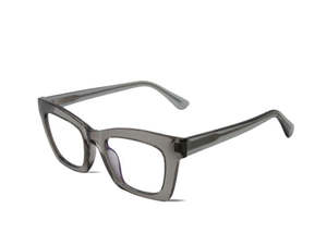Moana Road Reading Glasses - Austin Grey w Plastic Arms