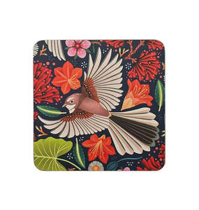 Catherine Marion Chirpy Fantail Coaster
