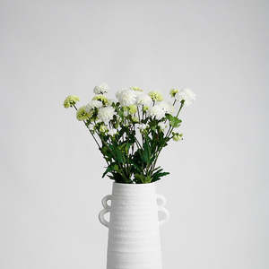 Pompon Mum Spray - Faux