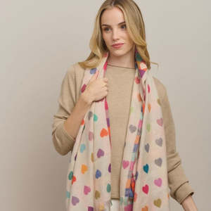 Cream Romance Scarf