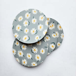 Kitchen: Coasters  - Mountain Daisy
