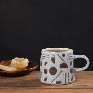 Kitchen: Domino  Ceramic Mug