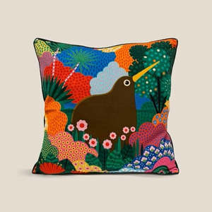 Kiwiana Cushion Cover - Kiwi Wonderland