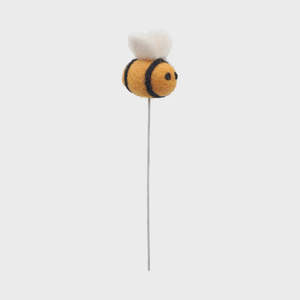 Homewares: Felt Bee Stem