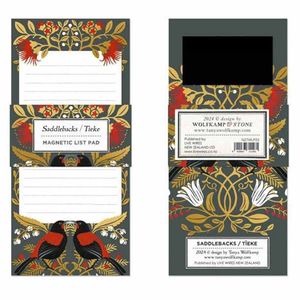Tanya Wolfkamp Magnetic Notepad - Saddlebacks